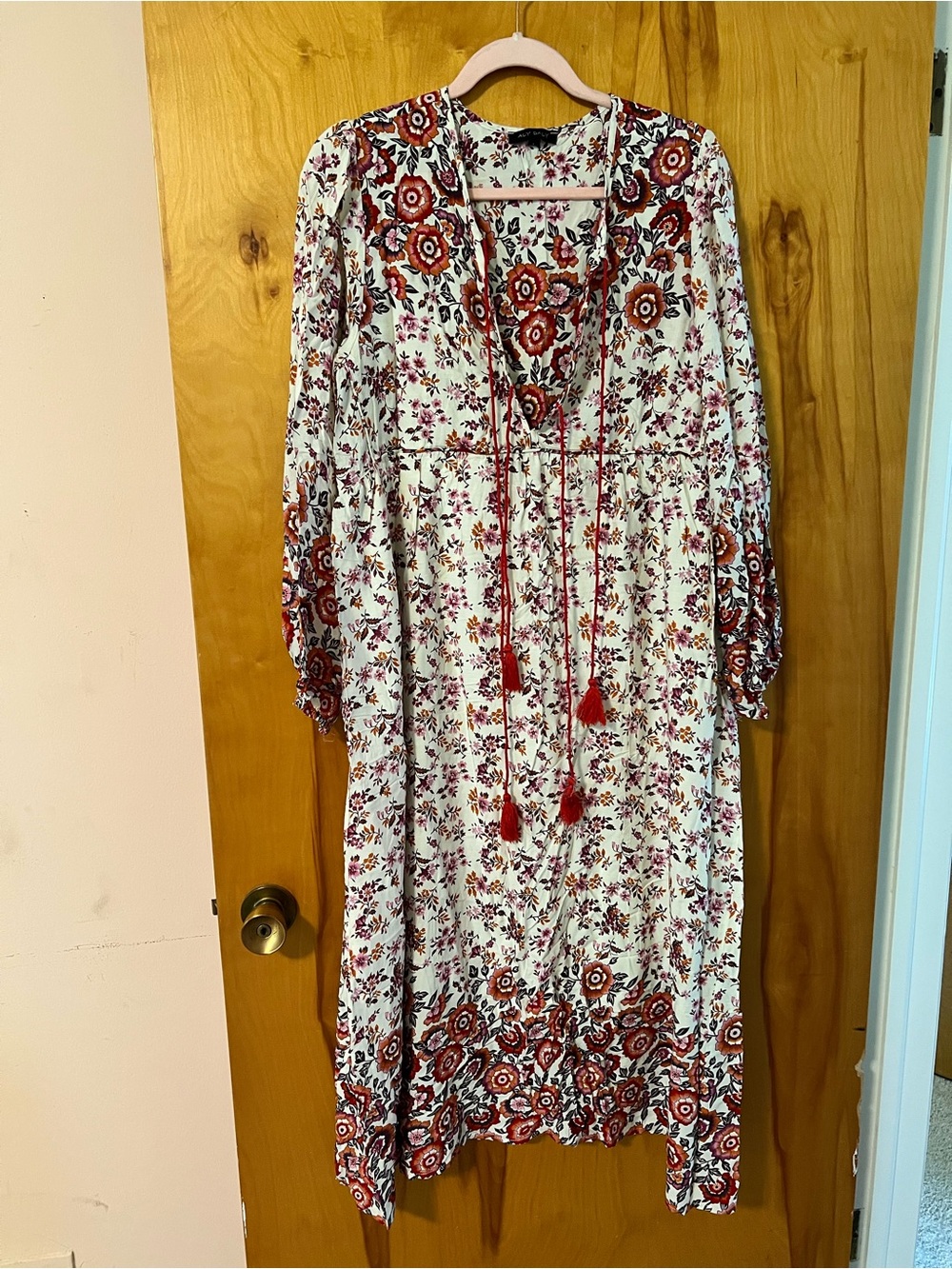 Aly Daly Boho Floral Maxi Dress
